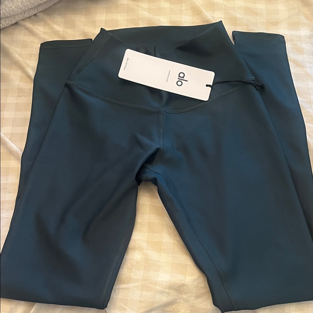 ALO Yoga midnight green Leggings - size XXS